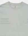 EMBOSSED SQUARE SHAPE HS T, LT GREY