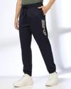 SIDE OVERLOCK STR JOGGER, NAVY, S