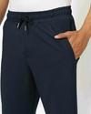CNS STR SEER SUCKER TRACKPANT, TEAL, L