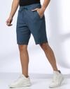 NANO VERTICAL STRIPES NEW SHORT, BLUE, L