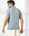 TNS F AND B RIBBED HEM POL, TINT BLUE, L