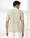 D STRIPE JHONNY COLLAR F, OFF WHITE, XXL