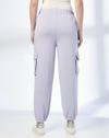 Cut and sew cargo jogger, LT. PURPLE, S