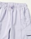 Cut and sew cargo jogger, LT. PURPLE, S