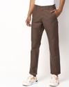 Mock linen chino olive 36