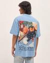 TSHAPEROLBL, BLUE, L