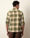 Men Cotton Checked Slim Fit F, MULTI, XL