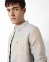 Men Checked Slim Fit Shirt