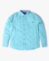 Printed Shirt with Patch Pocket