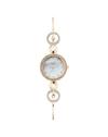 NQ2539WM03 Raga Mother of Pearl Dial Studded Watch