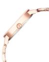 NQ2648WM01 Workwear Rose Gold Dial Red Stainless Steel Strap Watch
