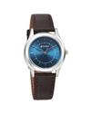 Men Karishma Zing Leather Strap Analogue Watch - 1648SL01