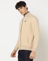 Zip-Front Regular Fit Sweatshirt