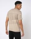 UMBRO AOP TEE, SEPIA, M