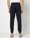 Men Joggers with Logo Print