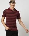 Striped Polo T-Shirt