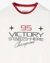 HS Boxy Ringer Tee wi, OFF WHITE, 11-12Y