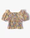 PEPLUM TOP WITH FRILLS ON P, MULTI, 7-8Y