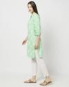 CORE PRINTED KURTA WITH P, LT. GREEN, XL