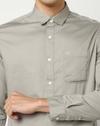 Men Bedford Dobby Slim Fit Shirt with Patch Pocket