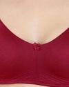 Zivame TRUE Curv Double Layered Non Wired Non Padded 3/4th Coverage Sag Lift Bra - Purple Potion