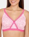 True Curv Mosaic Valley Double Layered Non-Wired 3/4Th Coverage Super Support Bra