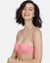 Basics Padded Wired Medium Coverage Strapless Bra