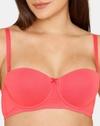 Basics Padded Wired Medium Coverage Strapless Bra