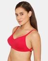 Basics Double Layered Non-Wired 3/4Th Coverage Backless Bra