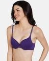 Glitter Straps Push-Up Wired Medium Coverage T-Shirt Bra