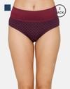 Pack of 2 Hipsters with Elasticated Waistband