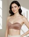 At Work Padded Wired 3/4Th Coverage Strapless Bra