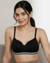 Sporty Twist Padded Non Wired 3/4th Coverage T-Shirt Bra