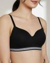 Sporty Twist Padded Non Wired 3/4th Coverage T-Shirt Bra