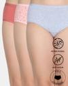 Medium Rise Full Coverage Hipster Panties
