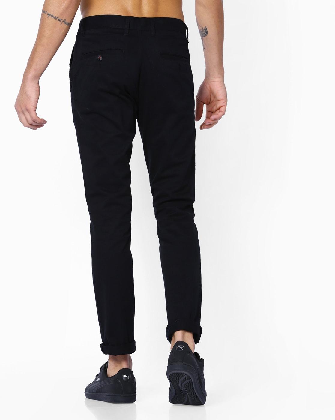 Slim Fit Mid-Rise Chinos