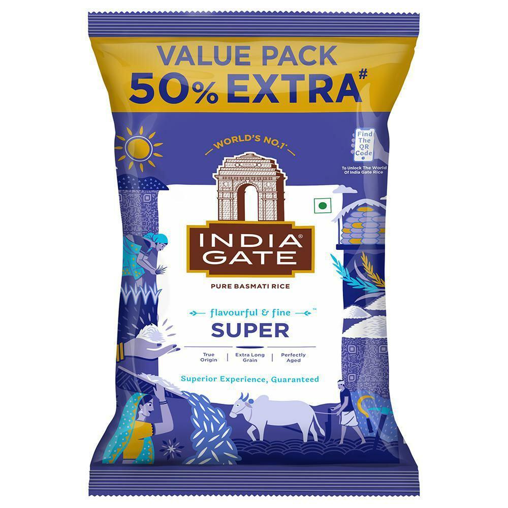 INDIA GATE | India Gate Super Basmati Rice 1 kg