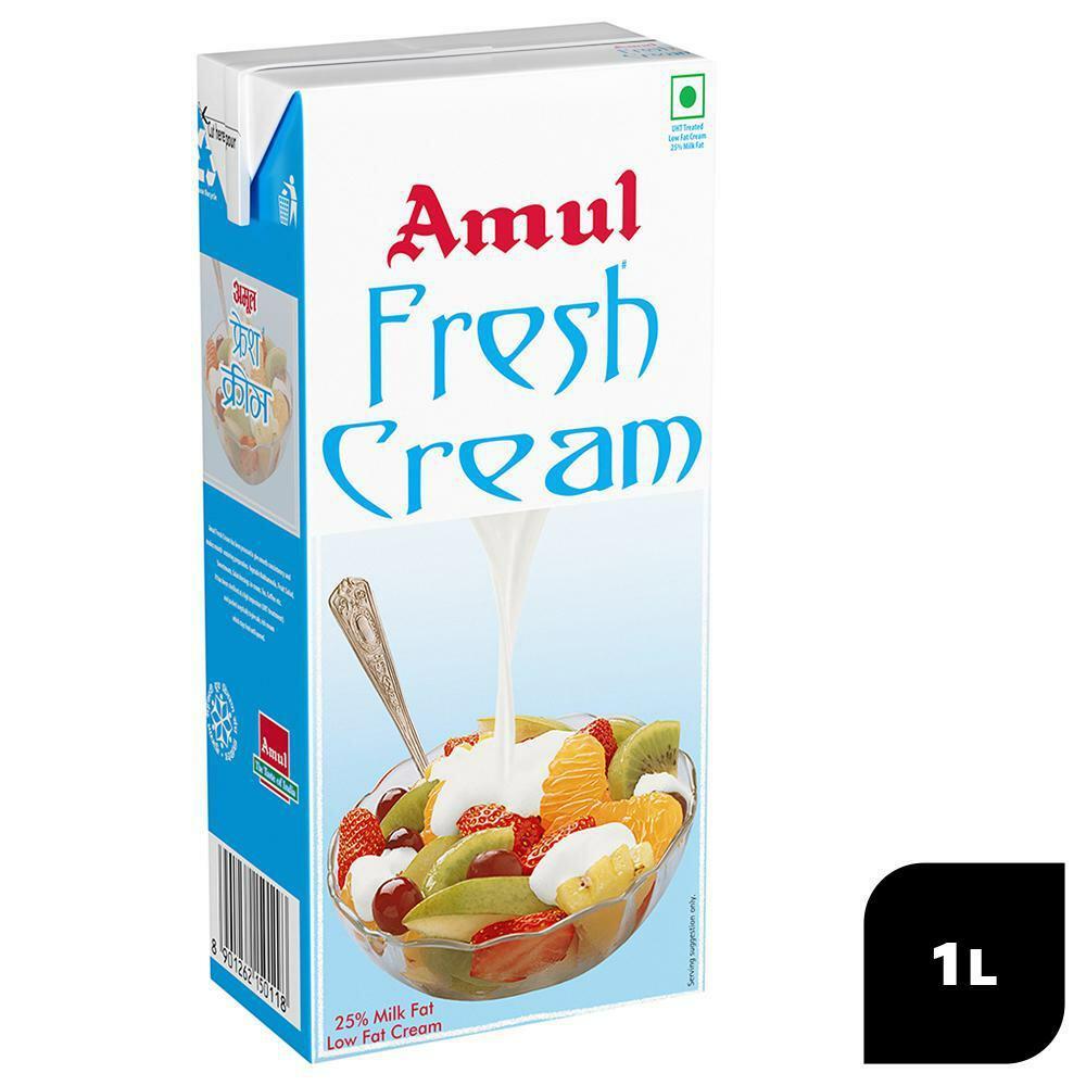 AMUL | Amul Fresh Cooking Cream 1 L