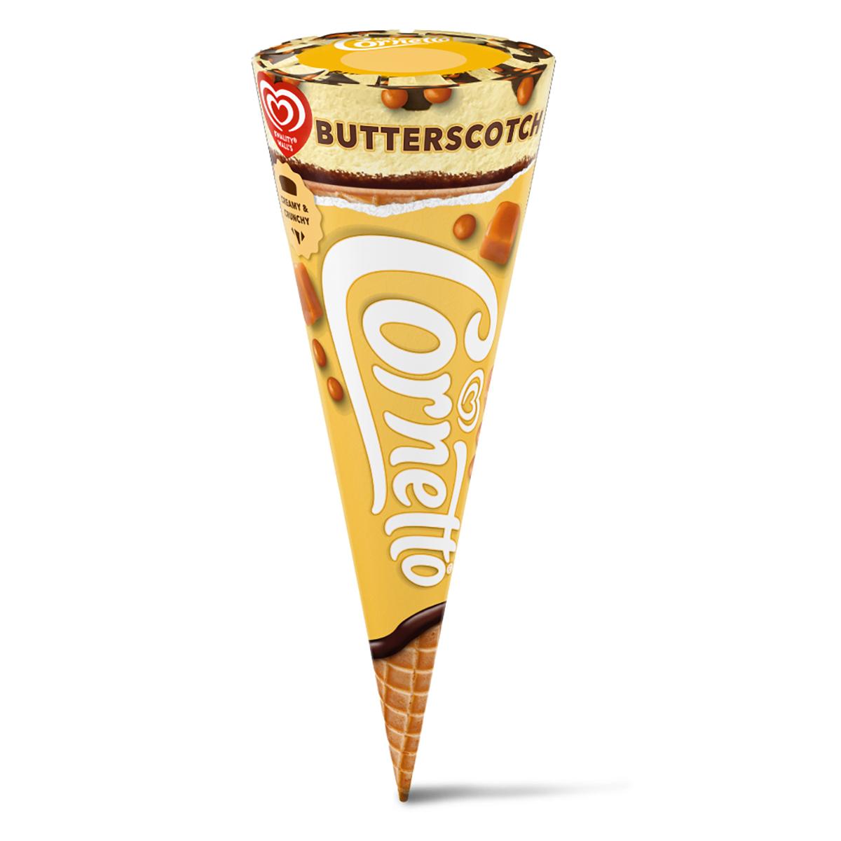 Kwality Walls | Kwality Walls Cornetto Butterscotch Ice Cream Cone 105 ml