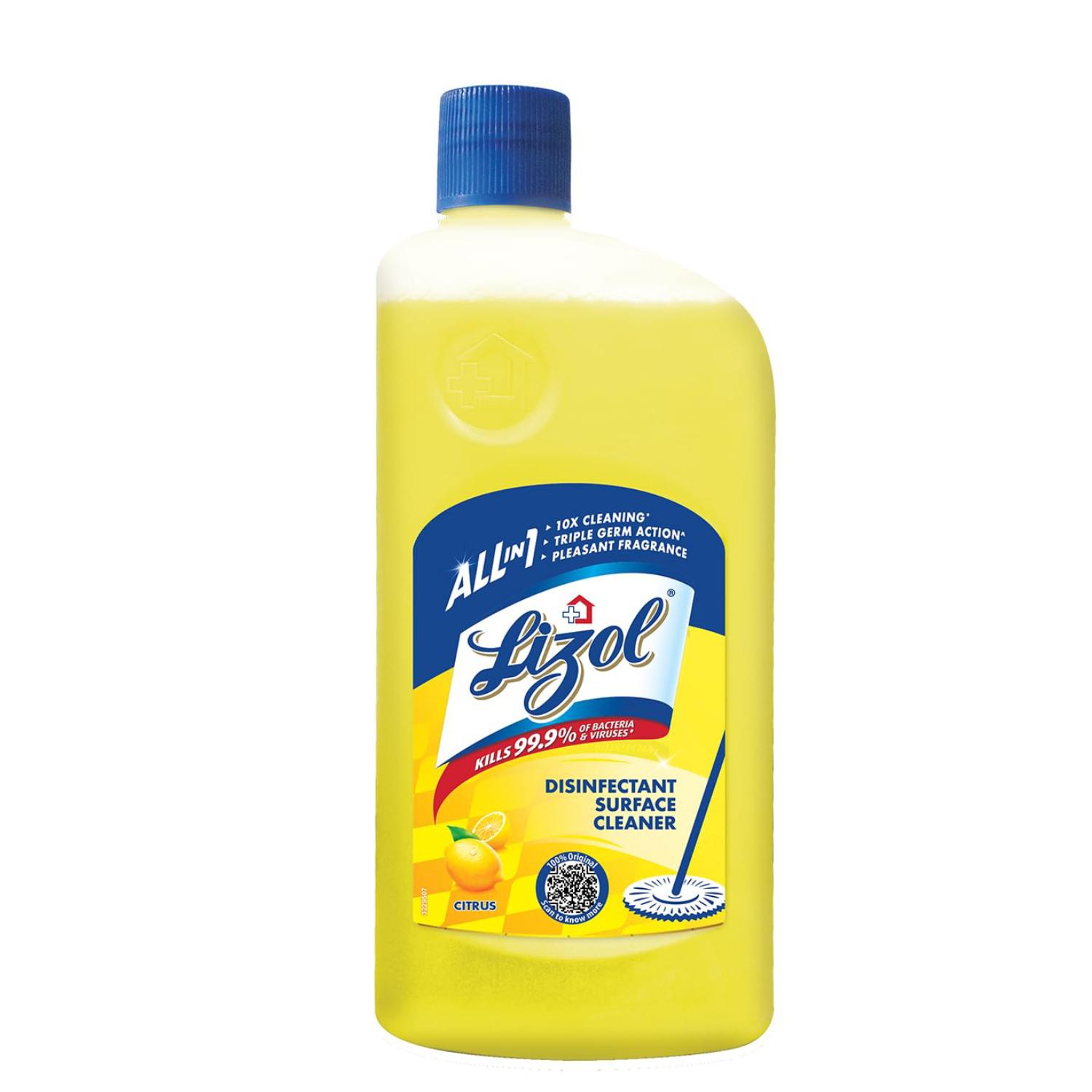 LIZOL | Lizol Citrus Disinfectant Surface Cleaner 975 ml