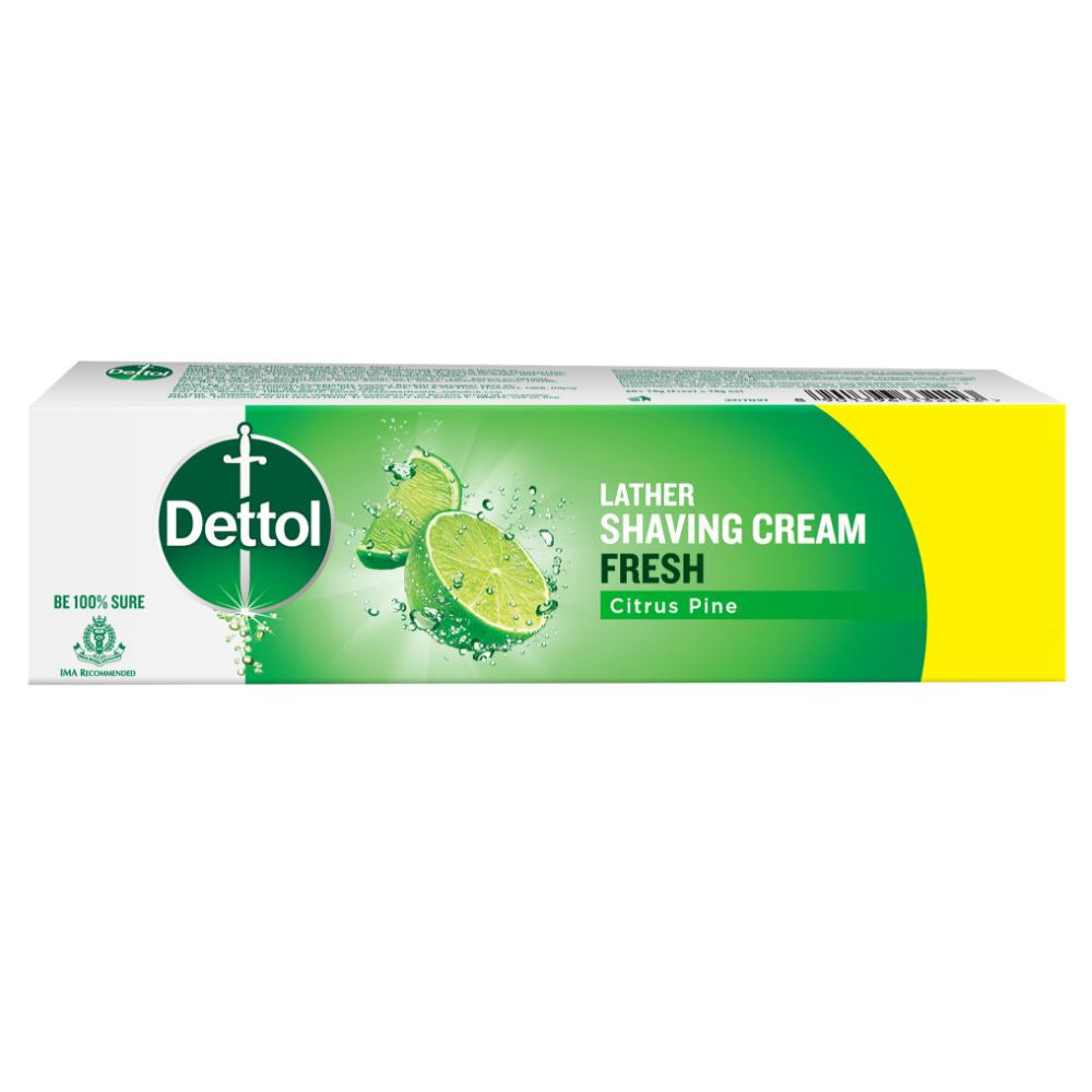 DETTOL | Dettol Fresh Lather Shaving Cream (60 + 18) g