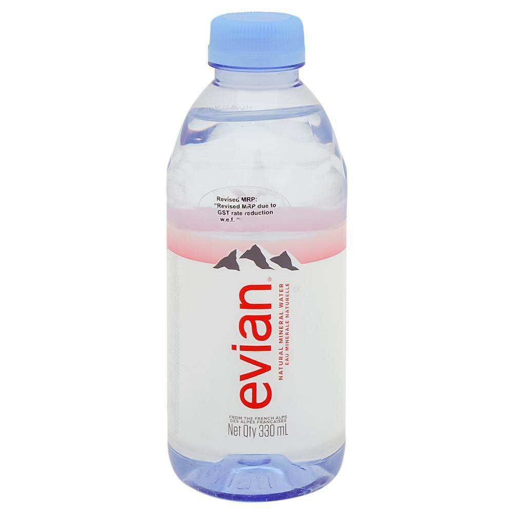 Evian | Evian Natural Mineral Water 330 ml