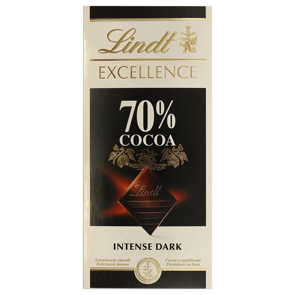 Lindt | Lindt Excellence 70% Cocoa Intense Dark Chocolate 100 g