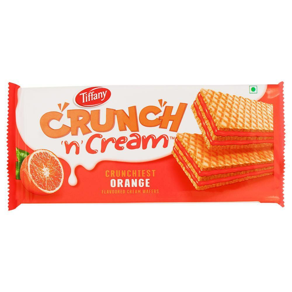 Tiffany | Tiffany Crunch 'N' Cream Orange Wafer Biscuits 150 g
