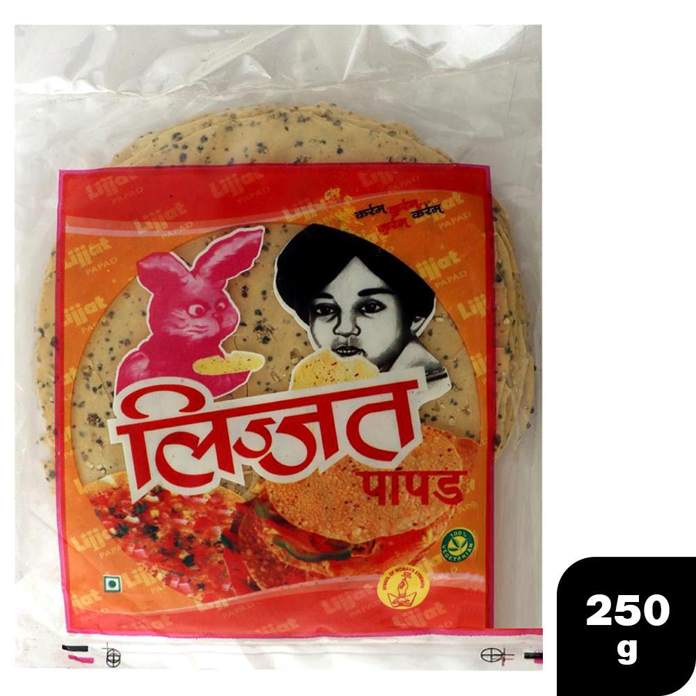 LIJJAT | Lijjat Punjabi Masala Special Papad 250 g