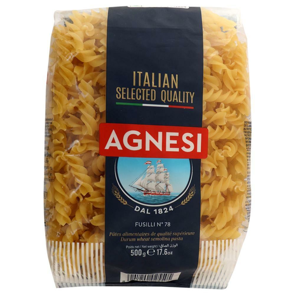 Agnesi | Agnesi Fusilli Pasta 500 g
