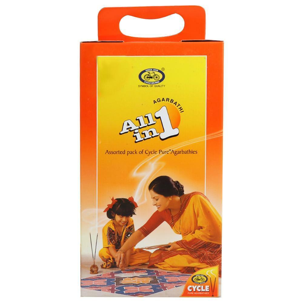 CYCLE | Cycle All In One Assorted Agarbatti (191 pcs)