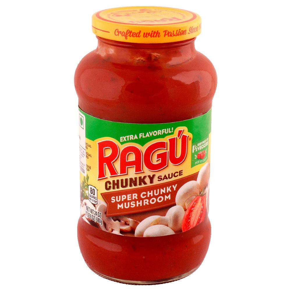 Ragu | Ragu Super Chunky Mushroom Pasta Sauce 680 g
