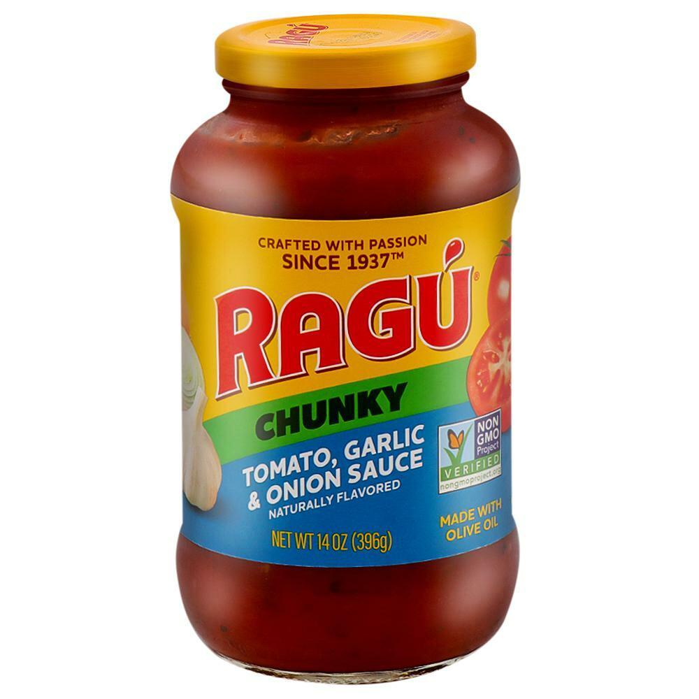 Ragu | Ragu Chunky Tomato, Garlic & Onion Sauce 396 g