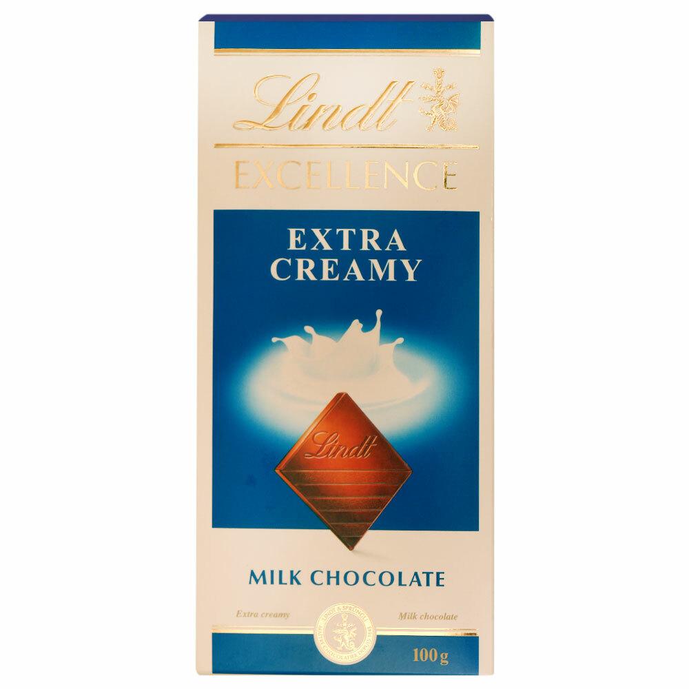 Lindt | Lindt Excellence Extra Creamy Milk Chocolate 100 g